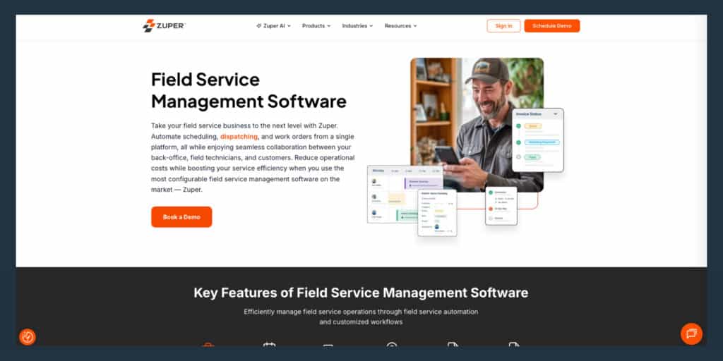 Zuper Field Service Management Software