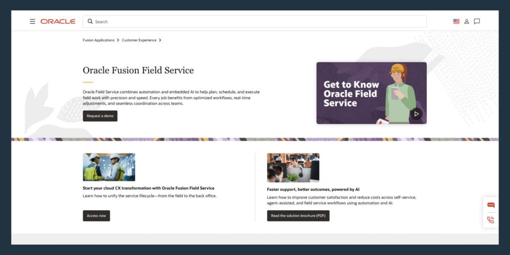Oracle NetSuite Field Service 