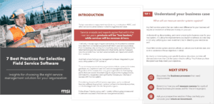 7 Best Practices for Selecting Field Service Software