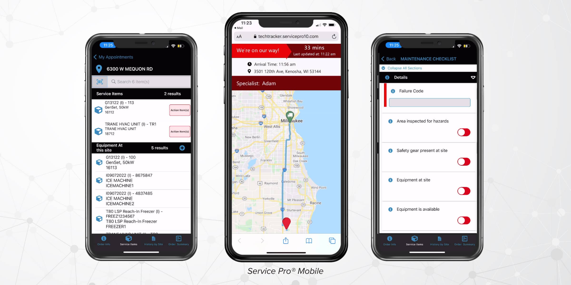 Service Pro FSM mobile