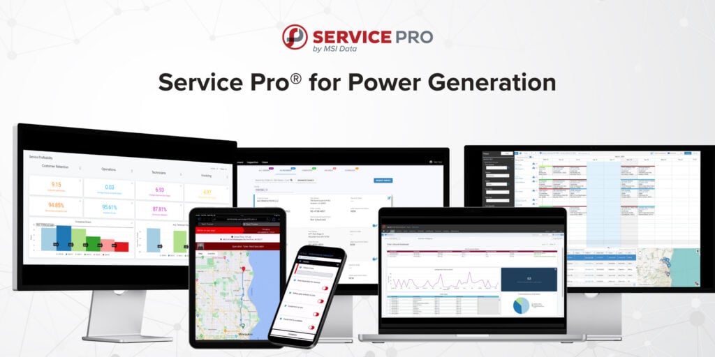 Service Pro field service management hero image 