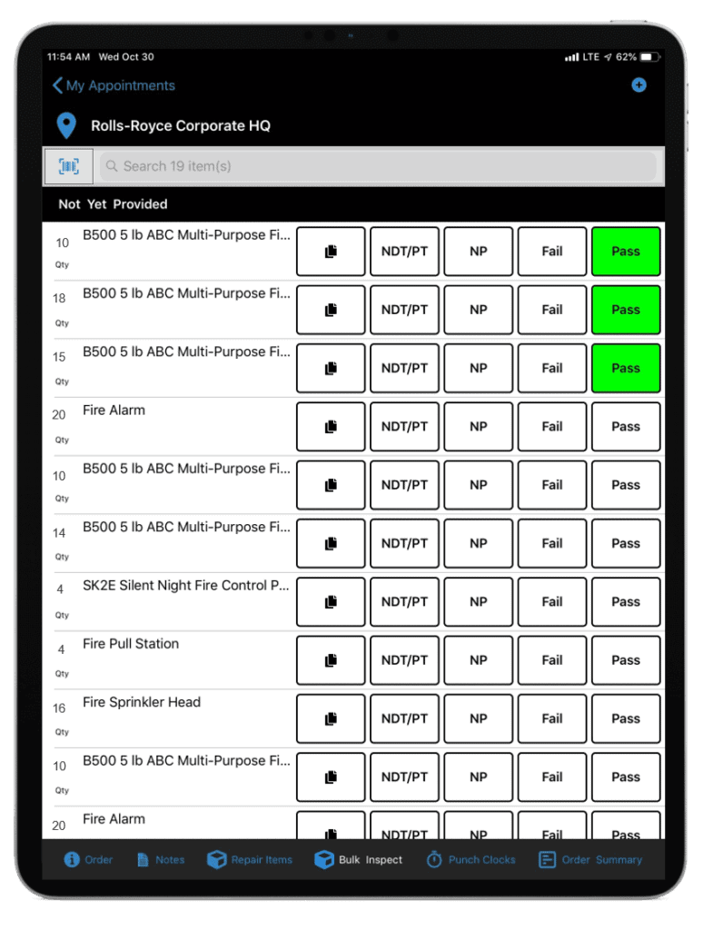 MSI's Service Pro mobile field service management app