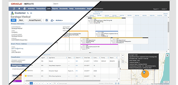 Scheduling a Customer Service with NetSuite and Service Pro