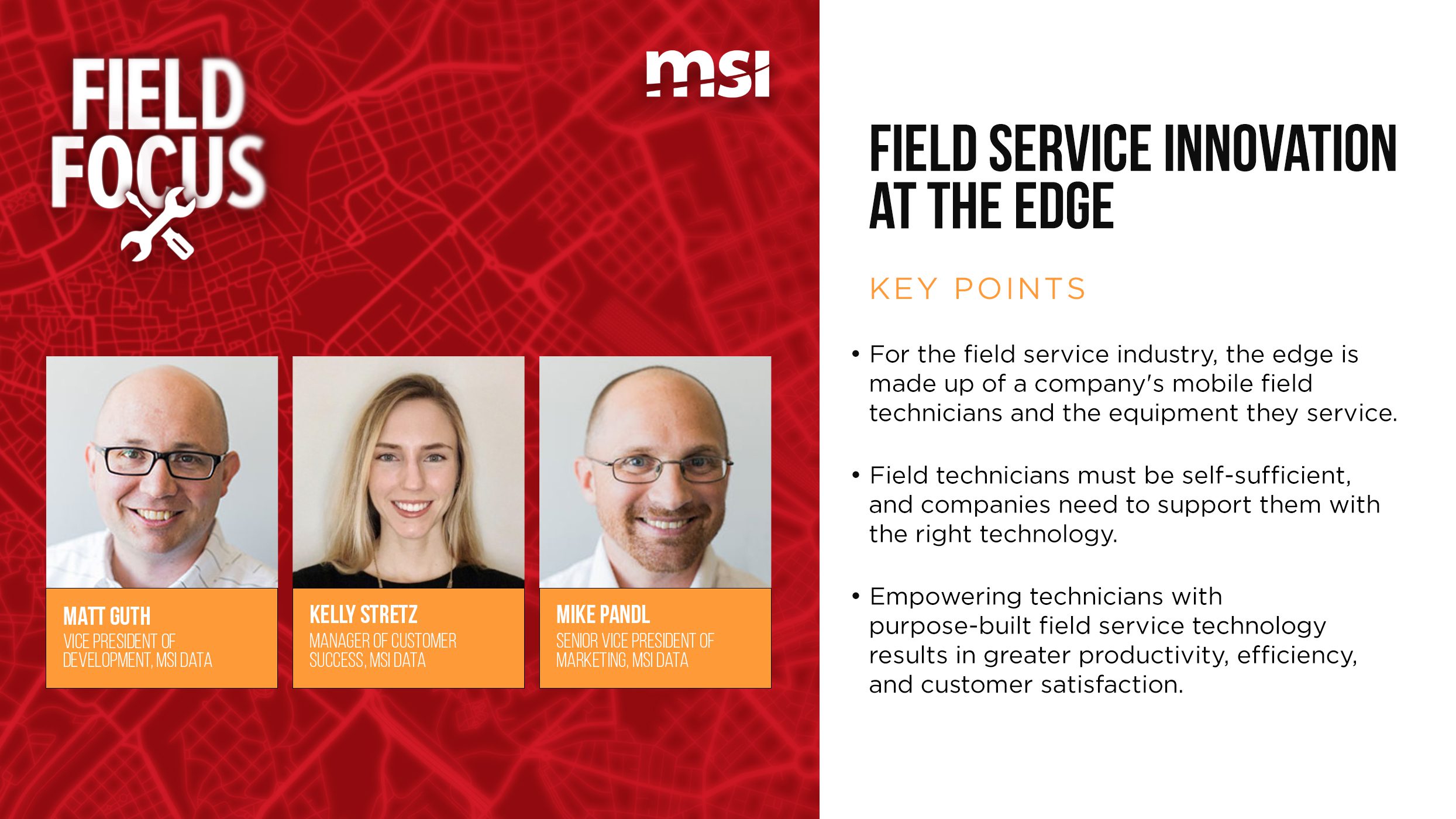 Field Service Innovation at the Edge - Field Focus podcast by MSI Data