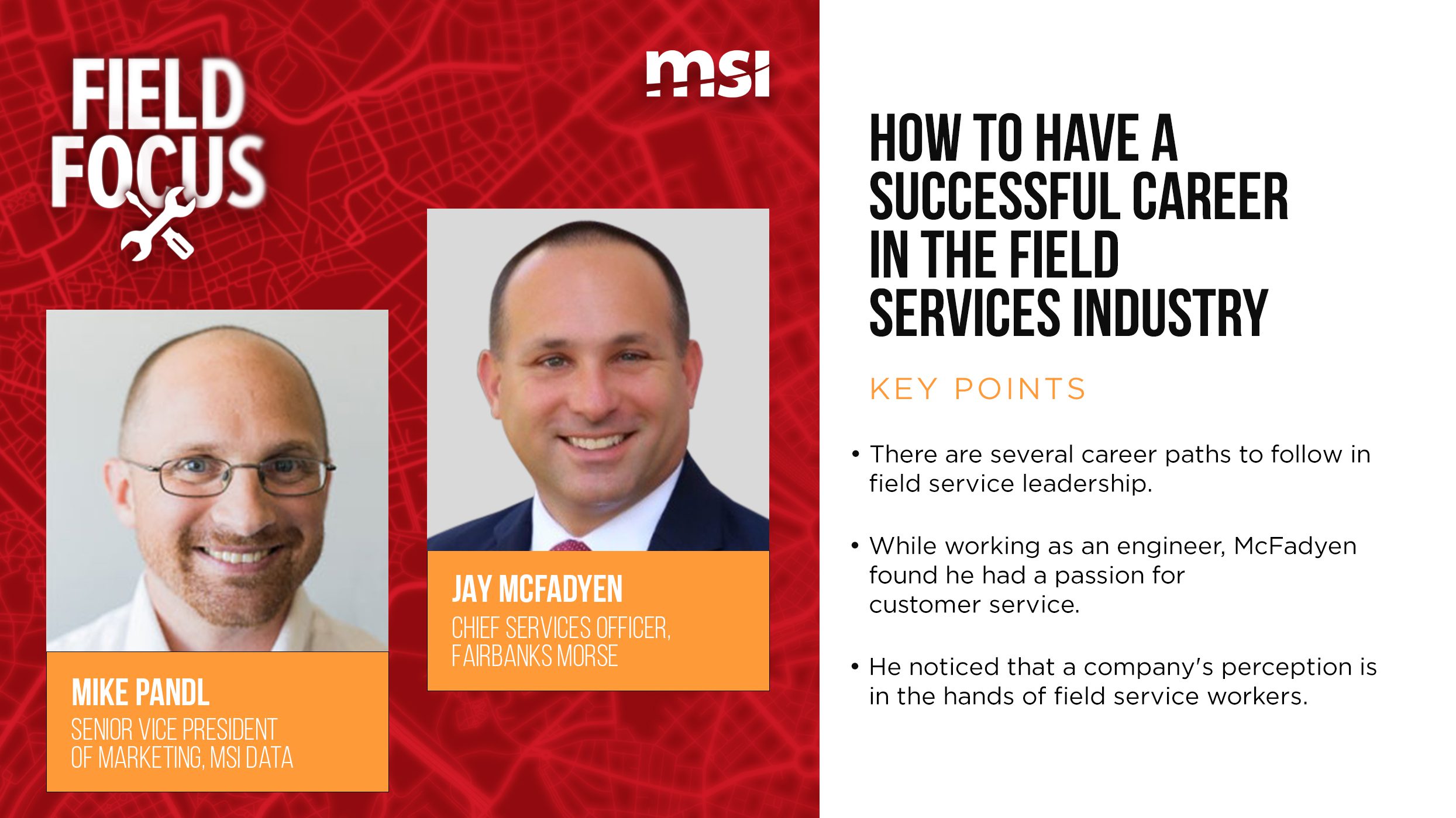 How to have a successful career in the field services industry with Chief Services Officer Jay McFadyen Fairbanks Morse