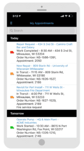 MSI Service Pro mobile field service management