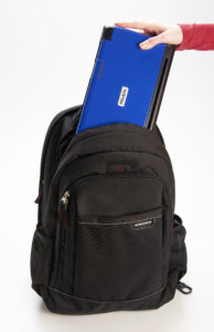 Primera Trio mobile printer fits into backpack