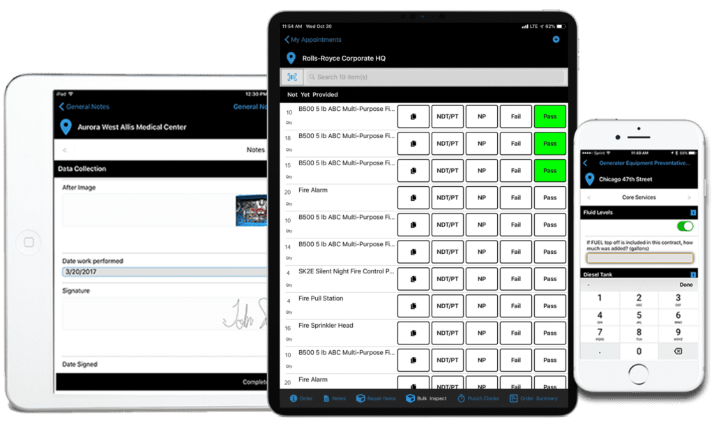 MSI's Service Pro Inspection feature set for field service firms