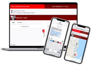 Elevate field service customer experience with instant communication