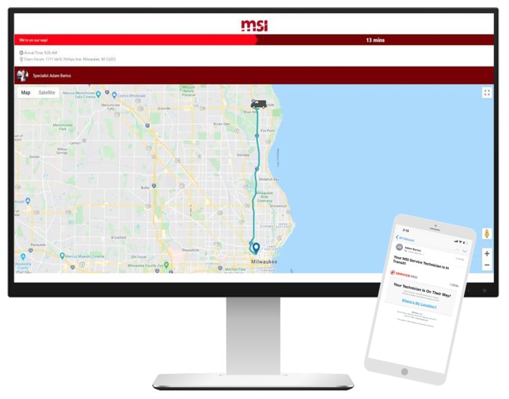 MSI's Service Pro for NetSuite - Field Service Management Software - Tech Tracker