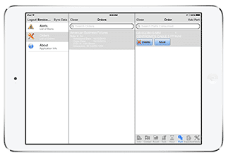 ipad mobile field service app parts
