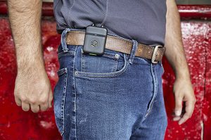 Spot by Triax construction safety wearable clip